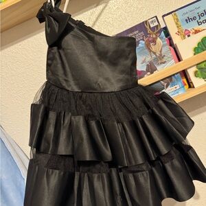 Elegant Black Kids Costume Dress